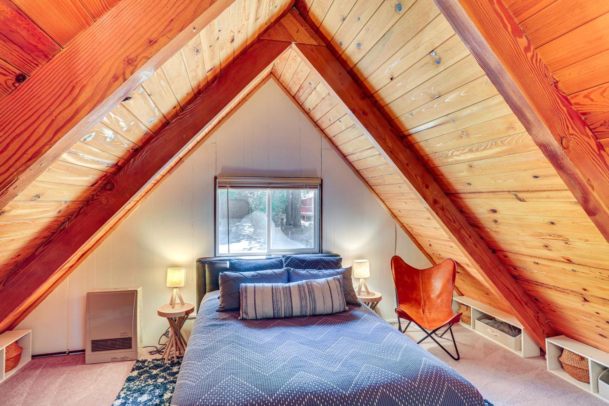 Big Bear Lake Cabin About 1 Mi To Snow Summitandbig Bear Villa Exterior photo