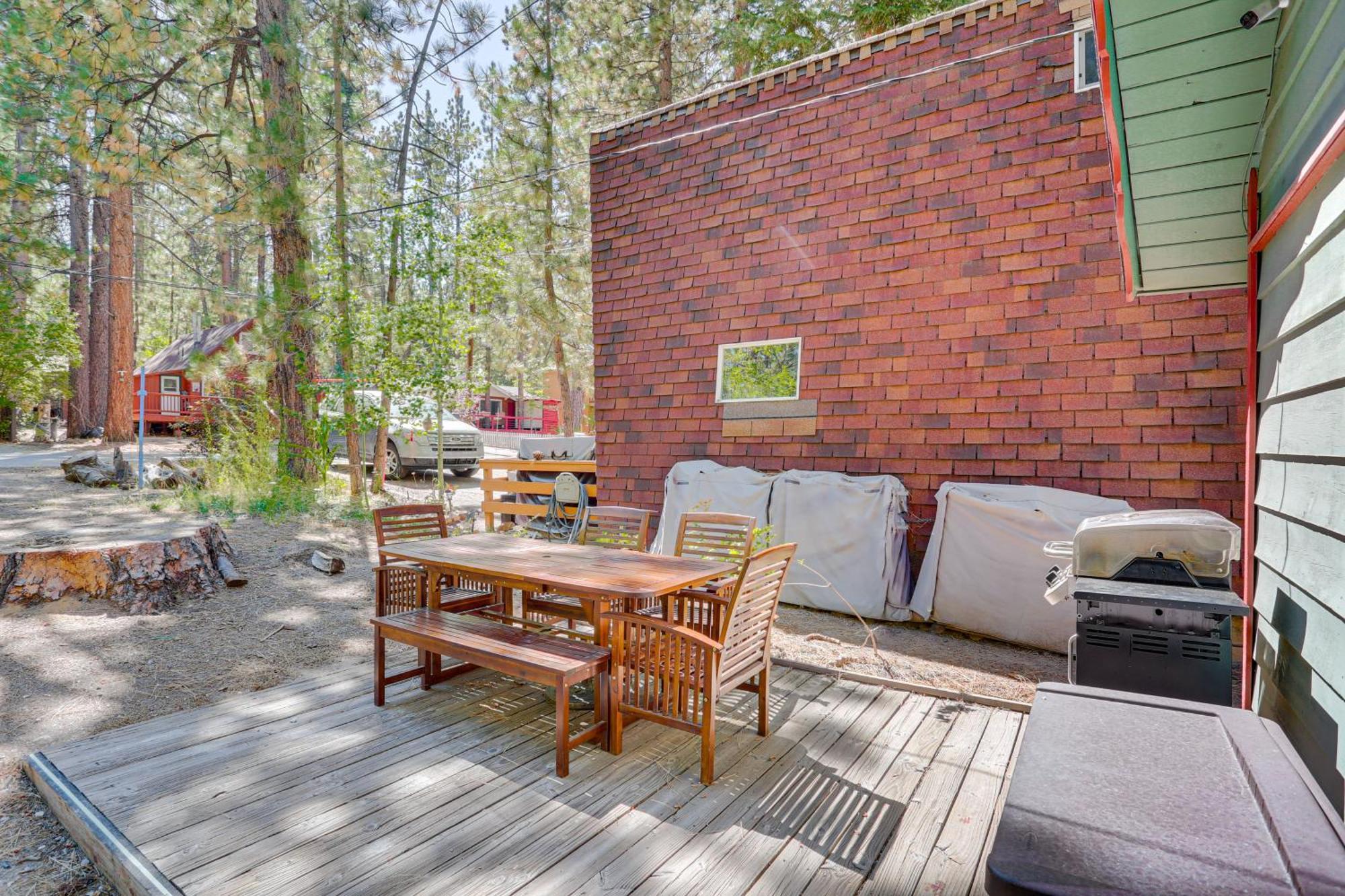 Big Bear Lake Cabin About 1 Mi To Snow Summitandbig Bear Villa Exterior photo