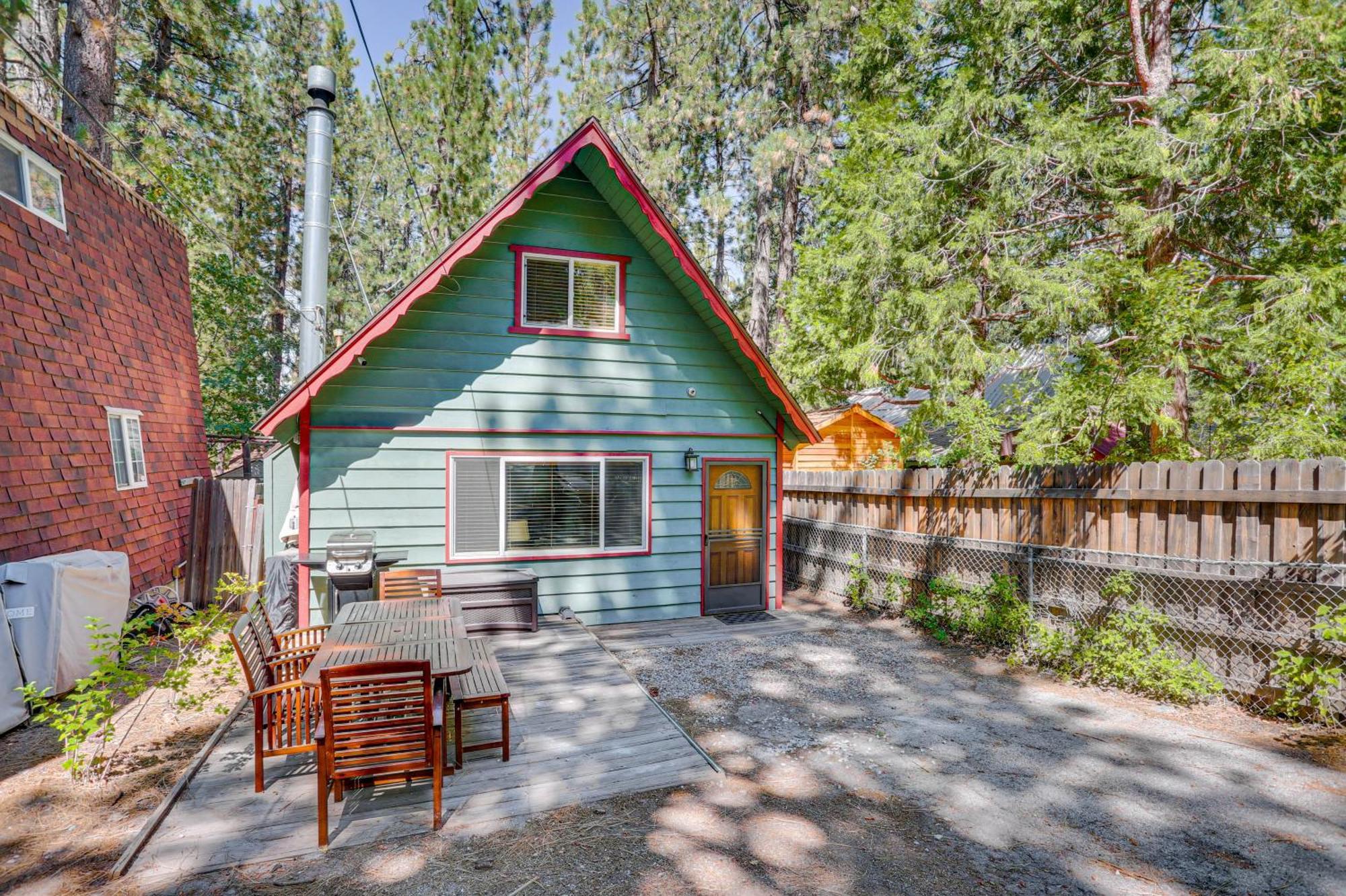 Big Bear Lake Cabin About 1 Mi To Snow Summitandbig Bear Villa Exterior photo