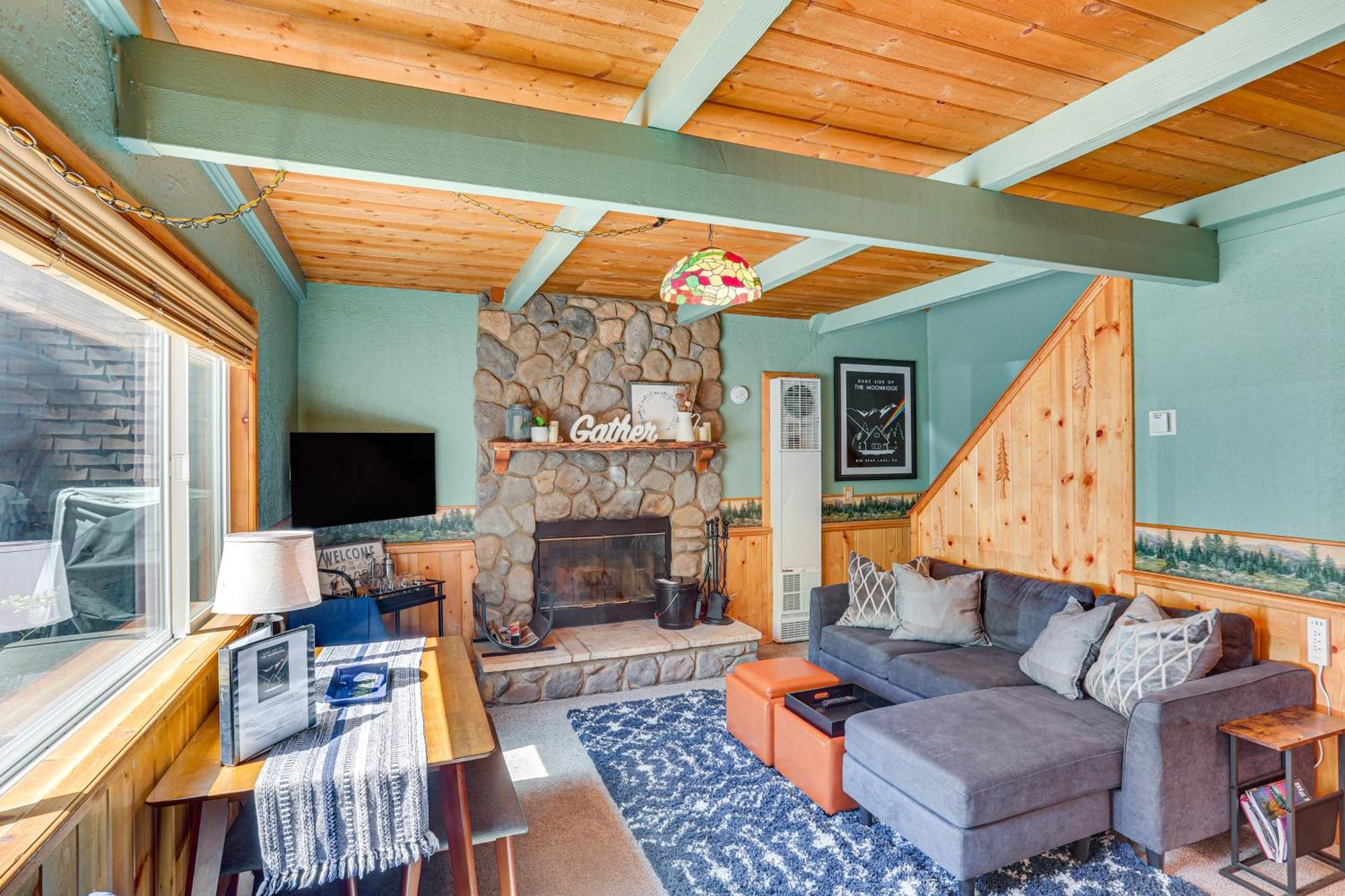 Big Bear Lake Cabin About 1 Mi To Snow Summitandbig Bear Villa Exterior photo