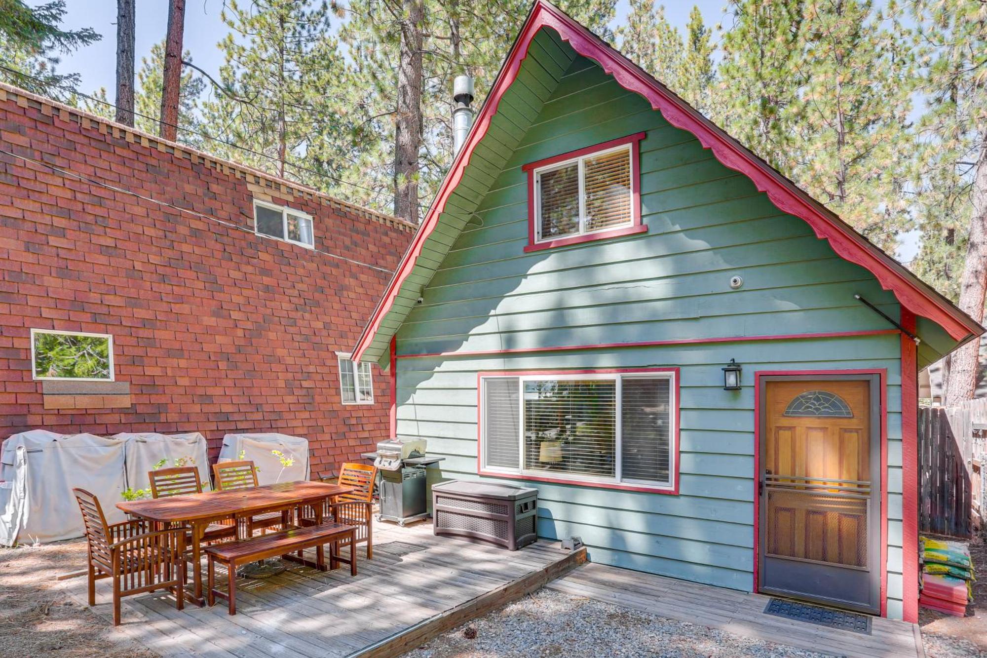 Big Bear Lake Cabin About 1 Mi To Snow Summitandbig Bear Villa Exterior photo